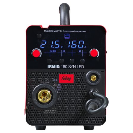 Полуавтомат сварочный инверторный FUBAG IRMIG 180 SYN LED с горелкой 250 А в комплекте в Омске фото