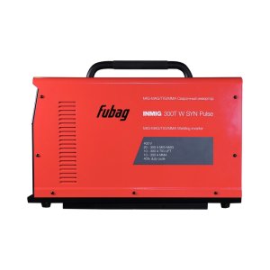 Полуавтомат сварочный инверторный FUBAG INMIG 300T W SYN PULSE с горелкой FB 400 3m в Омске фото