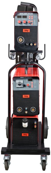 Сварочный полуавтомат INMIG 500T DW SYN + Подающий механизм DRIVE INMIG DW SYN + Шланг-пакет 5 м + Горелка FB 500 3 м + Блок жидкостного охлаждения + Тележка в Омске фото