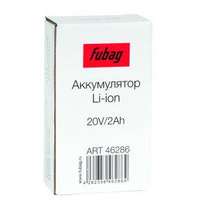 Аккумуляторная батарея FLI5S1P1202 Li-ion к бензиновым газонокосилкам FUBAG с электростартером и минирайдеру (20V/2Ah) в Омске фото