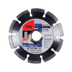 Алмазный отрезной диск FUBAG Universal Pro диам. 125/22.2 в Омске фото