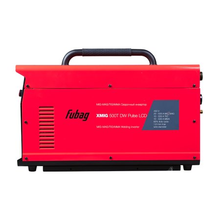 Полуавтомат сварочный FUBAG XMIG 500T DW PULSE  + подающий механизм DRIVE XMIG DW PULSE  + горелка FB 550W 3m  + блок жидкостного охлаждения Cool XMIG  + шланг-пакет 5 метров 95 мм2 14 pol с жидкостным охлаждением + тележка XM в Омске фото