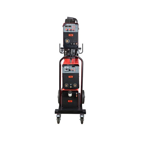 Полуавтомат сварочный FUBAG INMIG 500T DW SYN + подающий механизм DRIVE INMIG DW SYN + шланг-пакет 5 метров 70 мм2 14 pol с жидкостным охлаждением для INMIG 500T DW SYN + горелка FB 500 3m + блок жидкостного охлаждения Cool 70 + тележка для аппаратов в Омске фото