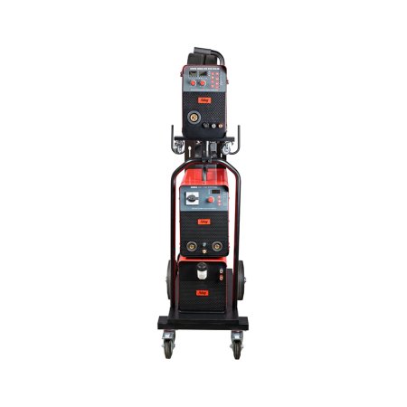 Полуавтомат сварочный FUBAG INMIG 500 T DW SYN PULSE + подающий механизм DRIVE INMIG DW SYN PULSE  + горелка FB 500 3 м + блок жидкостного охлаждения Cool 70 + тележка для аппаратов + шланг-пакет 5 метров 70 мм2 14 pol с жидкостным  охлаждением в Омске фото