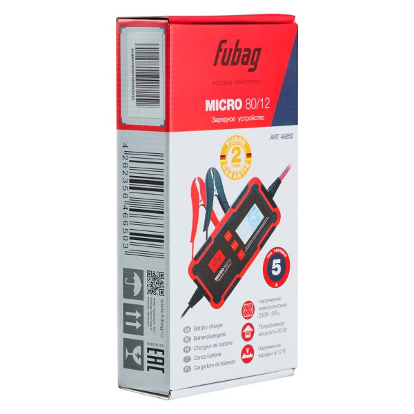 Зарядное устройство FUBAG MICRO 80/12 в Омске фото