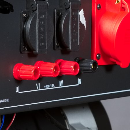 Бензиновый генератор FUBAG BS 8000 DA ES (трехфазный) с электростартером и коннектором автоматики в Омске фото