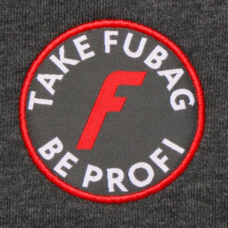 Серо-красная толстовка Fubag с капюшоном  размер XL в Омске фото