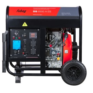 FUBAG Дизельный генератор с электростартером и коннектором автоматики DS 6500 A ES в Омске фото
