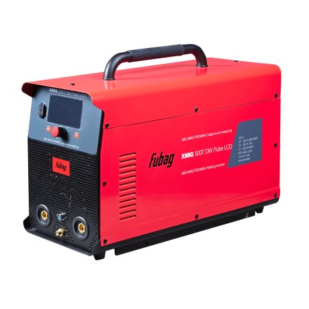 Полуавтомат сварочный FUBAG XMIG 500T DW PULSE  + подающий механизм DRIVE XMIG DW PULSE  + горелка FB 550W 3m  + блок жидкостного охлаждения Cool XMIG  + шланг-пакет 5 метров 95 мм2 14 pol с жидкостным охлаждением + тележка XM в Омске фото