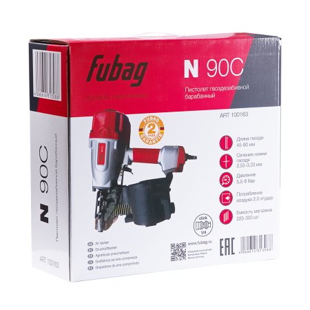 FUBAG Пистолет гвоздезабивной барабанный N90C в Омске фото