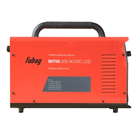 Инвертор сварочный FUBAG INTIG 200 AC/DC Pulse LCD + горелка FB TIG 26 5P  в Омске фото