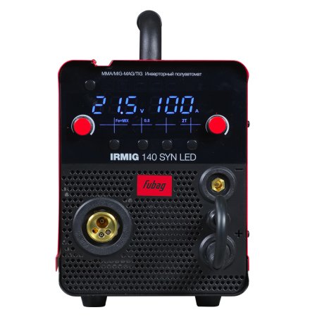 Полуавтомат сварочный инверторный FUBAG IRMIG 140 SYN LED с горелкой 150 А в комплекте в Омске фото