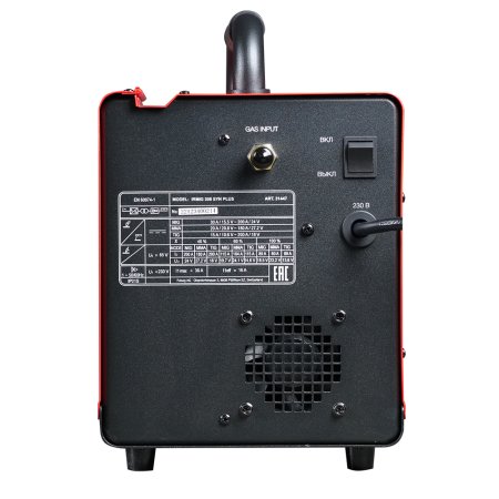 Полуавтомат сварочный FUBAG IRMIG 208 SYN PLUS (31447) + маска сварщика Хамелеон IR 9-13N S (38072) + сварочные краги на подкладке красные FWGN 10R (641180) в Омске фото