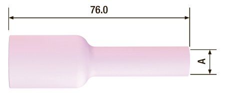 FUBAG Сопло керамическое для газовой линзы №6L ф10 FB TIG 17-18-26 (2 шт.) в Омске фото