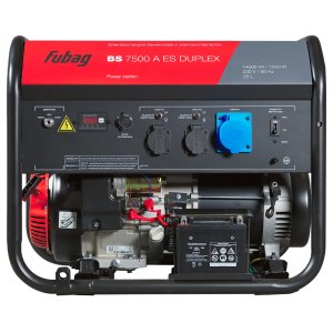 FUBAG Бензиновый генератор с электростартером и коннектором автоматики BS 7500 A ES DUPLEX + Блок автоматики Startmaster BS 11500 D (400V) для трехфазных сетей в ПОДАРОК в Омске фото