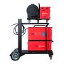 Полуавтомат сварочный FUBAG XMIG 500T DW PULSE  + подающий механизм DRIVE XMIG DW PULSE  + горелка FB 550W 3m  + блок жидкостного охлаждения Cool XMIG  + шланг-пакет 5 метров 95 мм2 14 pol с жидкостным охлаждением + тележка XM в Омске фото