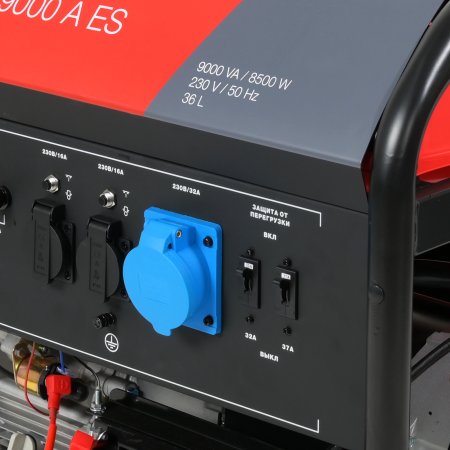 Бензиновый генератор FUBAG BS 9000 A ES с электростартером и коннектором автоматики в Омске фото