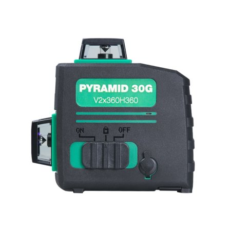 FUBAG уровень лазерный 3D с зеленым лучом Pyramid 30G V2х360H360 в Омске фото