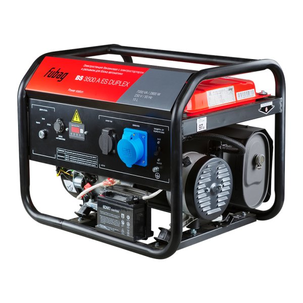 Бензиновый генератор FUBAG BS 3500 A ES DUPLEX в Омске фото