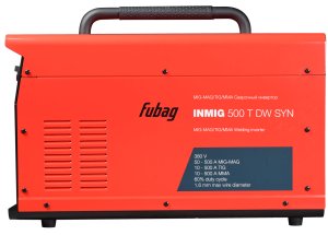 Сварочный полуавтомат INMIG 500T DW SYN + Подающий механизм DRIVE INMIG DW SYN + Шланг-пакет 5 м + Горелка FB 500 3 м + Блок жидкостного охлаждения + Тележка в Омске фото